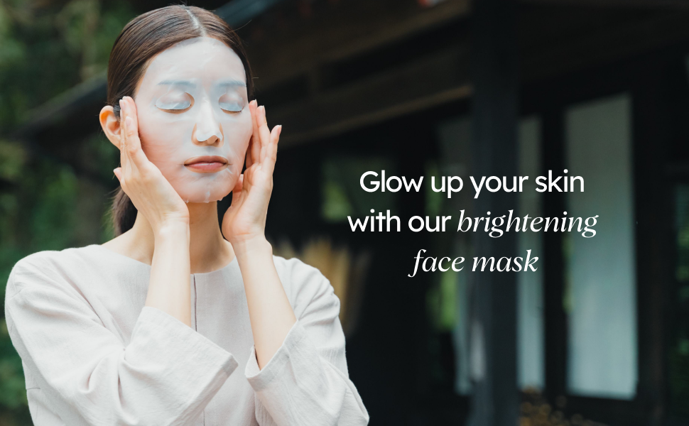 brightening face mask