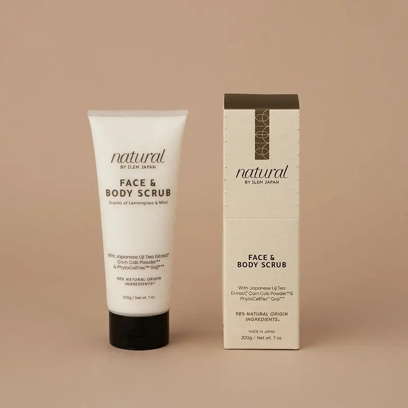 body exfoliator from ILEM JAPAN