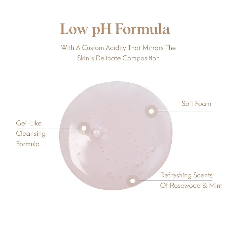 mild cleanser  texture