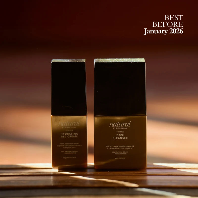 skin care products for men from ILEM JAPAN