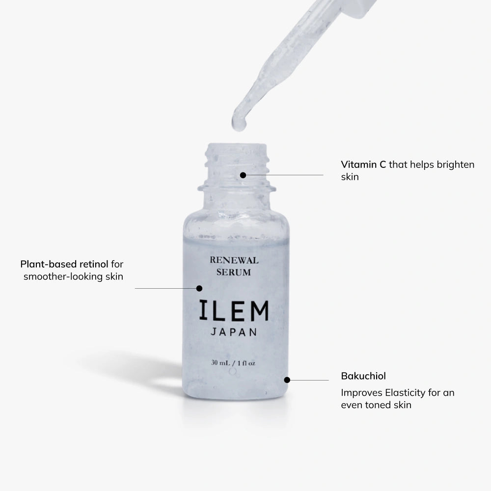 renewal serum ingredients bakuchiol serum vitamin c and e serum for face