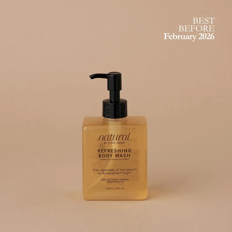 body wash from ILEM JAPAN