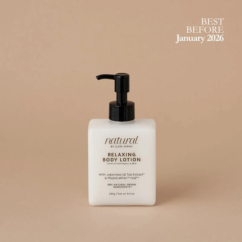 body lotion from ILEM JAPAN