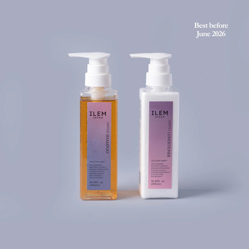 Yasashi Hair Bento - Gentle Shampoo and Conditioner | ILEM JAPAN