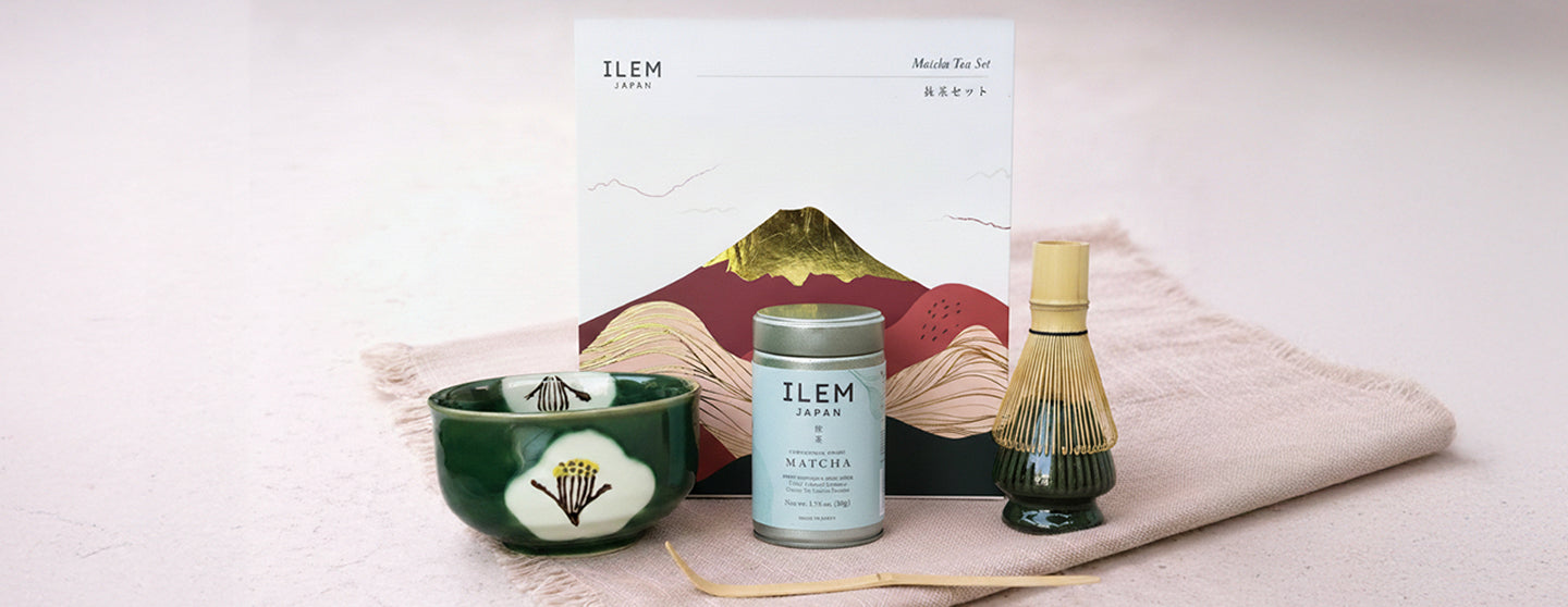 matcha accessories from ILEM JAPAN