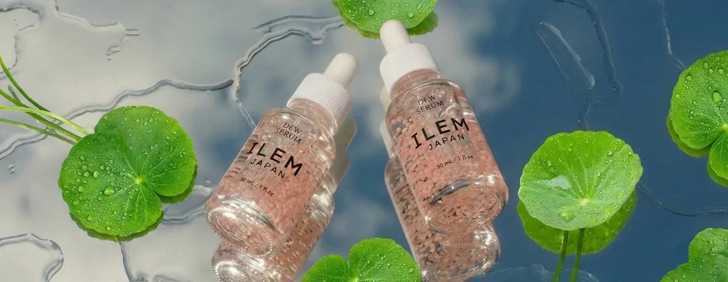 Wasabi leaf extract skincare from ILEM JAPAN