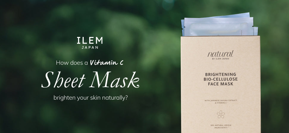 vitamin C brightening face sheet mask gently exfoliating dead skin cells for a radiant glow