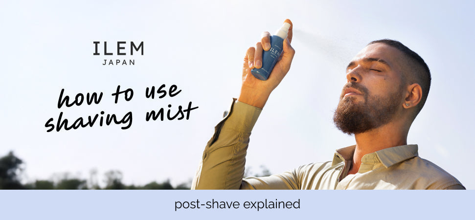 how to use shaving mist after shave spray post-shave explained