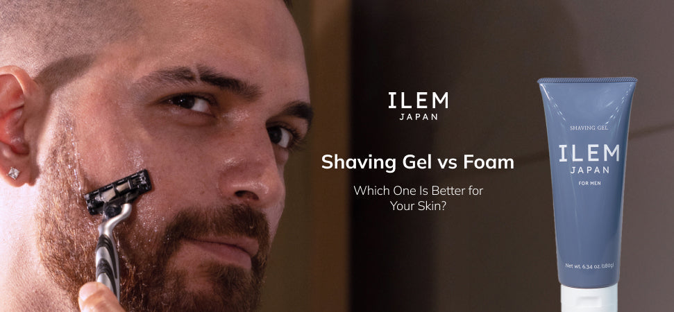 using shaving gel for smooth, irritation-free sensitive skin shave