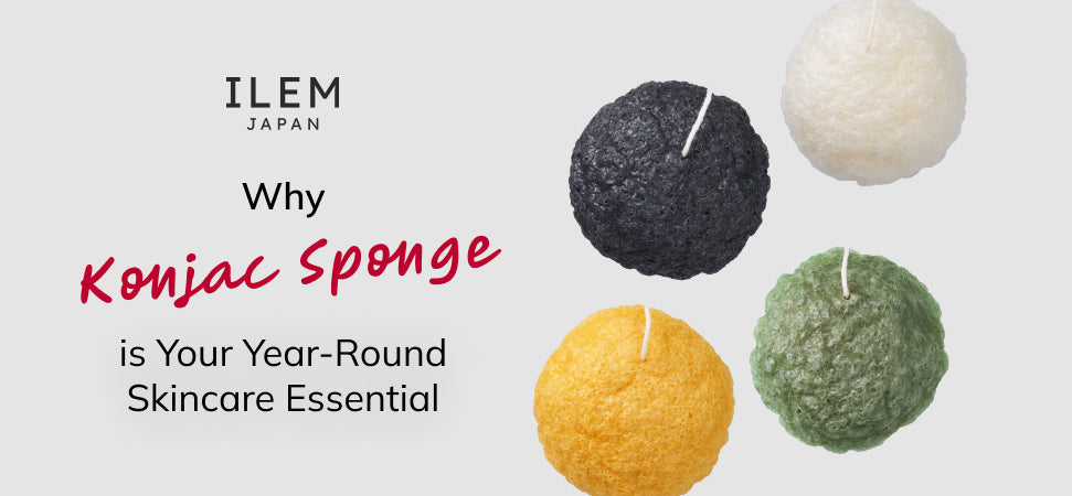 why konjac sponge is your year round skincare essential