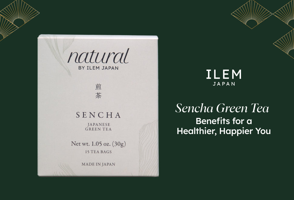 Japanese sencha green tea by ILEM JAPAN