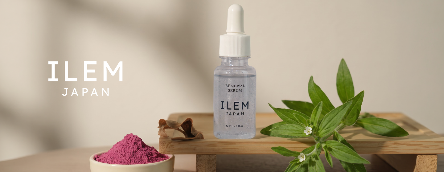 Murasaki root Japanese herb for sensitive and stressed skin from ILEM Japan