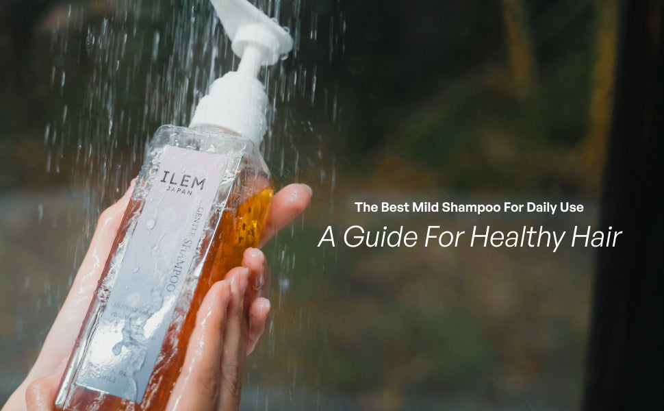 Best mild shampoo for daily use by ILEM JAPAN