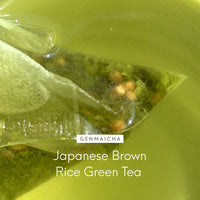 Japanese roasted rice green tea from Kagoshima