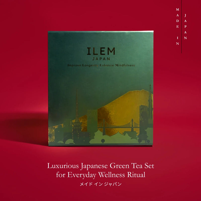 4-Blend Green Tea Japanese Gift Box Set | ILEM JAPAN 4-Blend Green Tea Japanese Gift Box Set | ILEM JAPAN