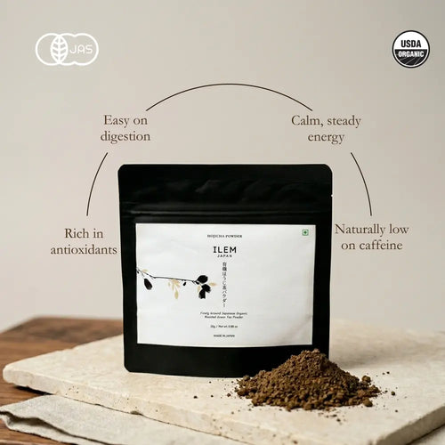 hojicha powder green tea 