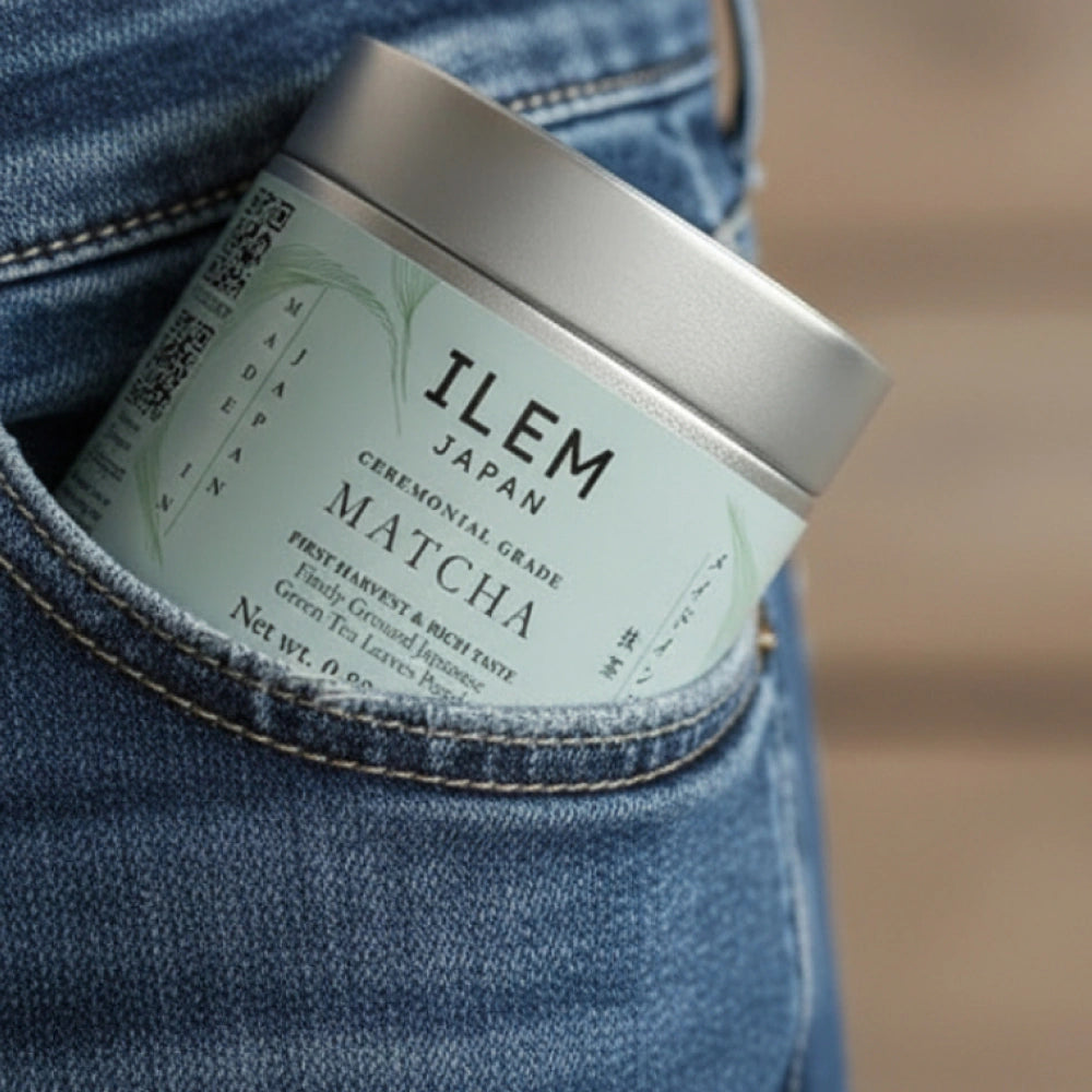 matcha green tea tin