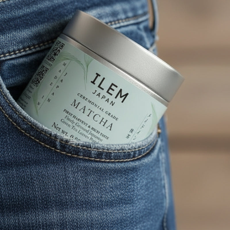 matcha green tea tin