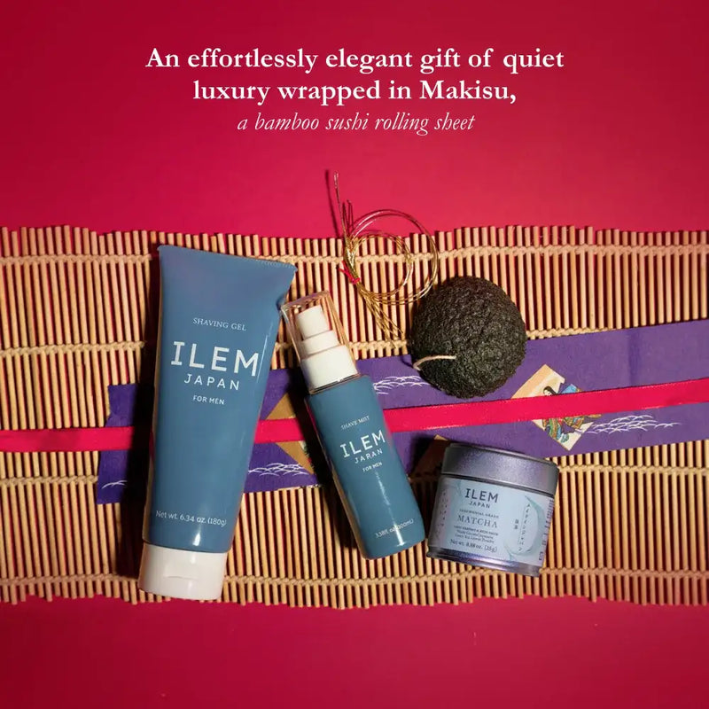 best green tea gift box &amp; charcoal face sponge

