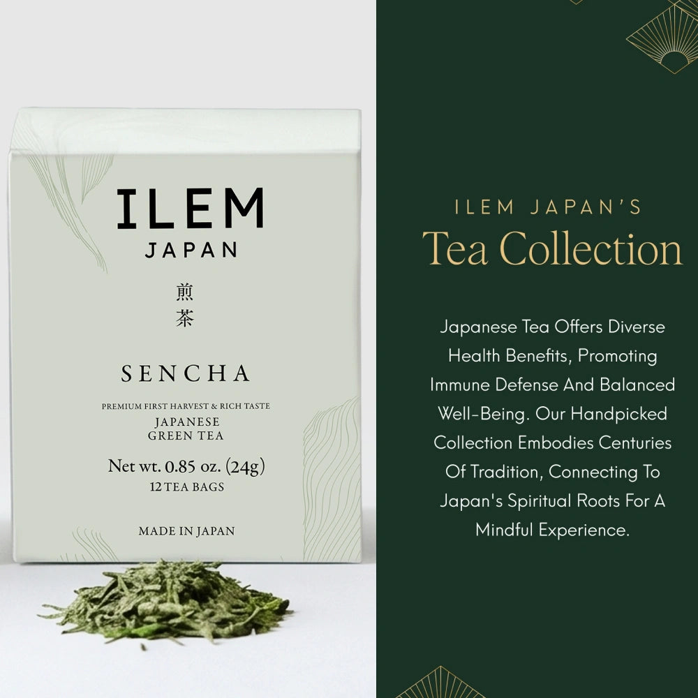 ILEM JAPAN Sencha Japanese Green Tea