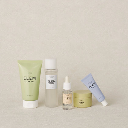 oil skin care routine for men & women from ILEM JAPAN