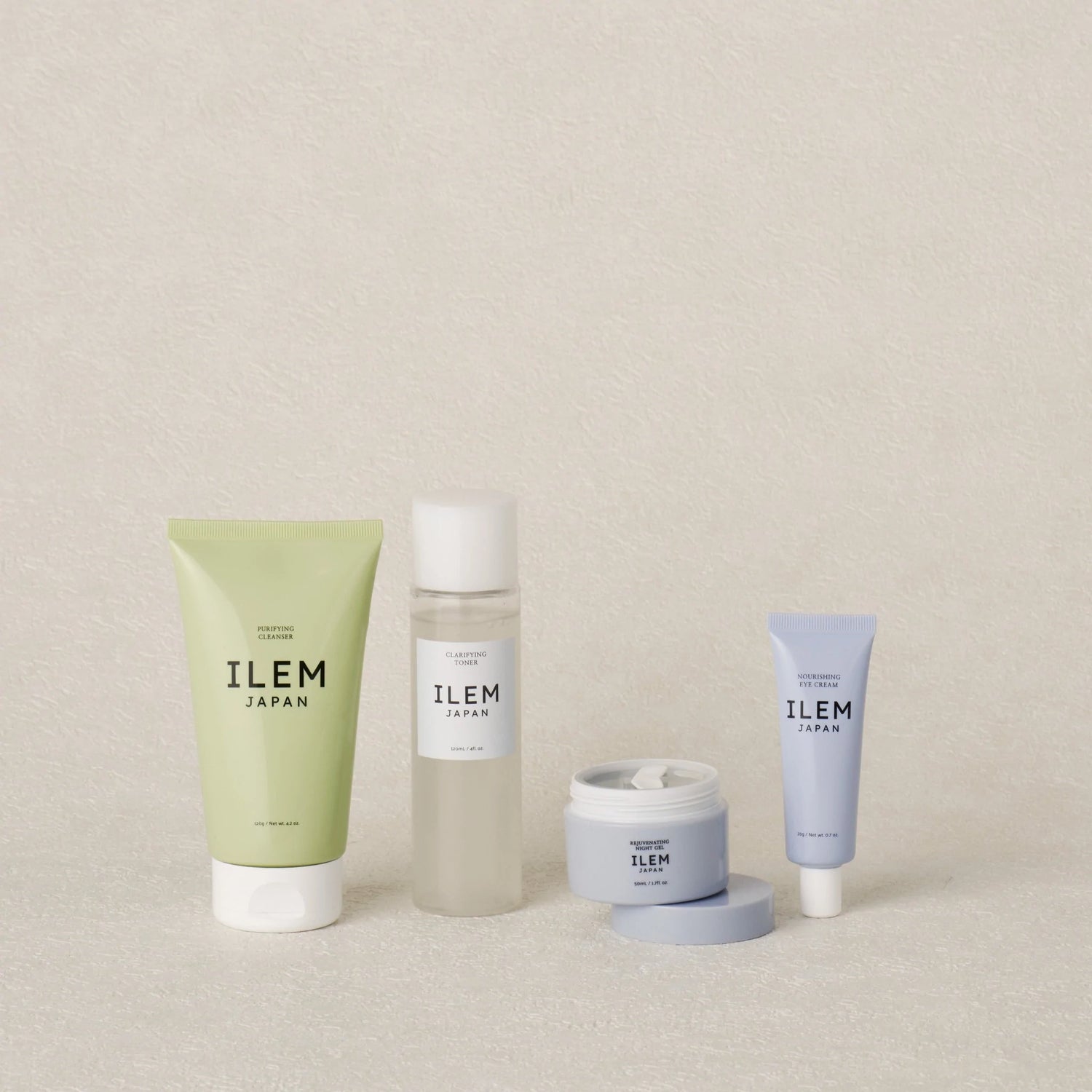 night skin care routine from ILEM JAPAN
