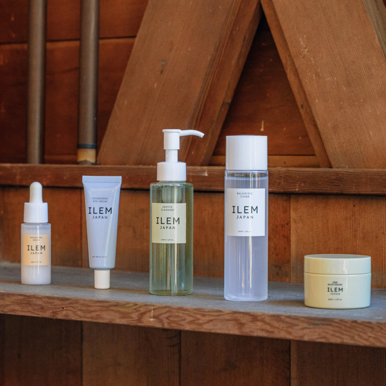 hydrating skin products from ILEM JAPAN