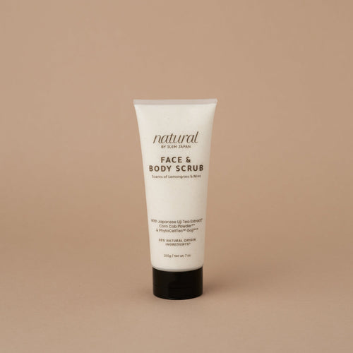face and body scrub from ILEM JAPAN